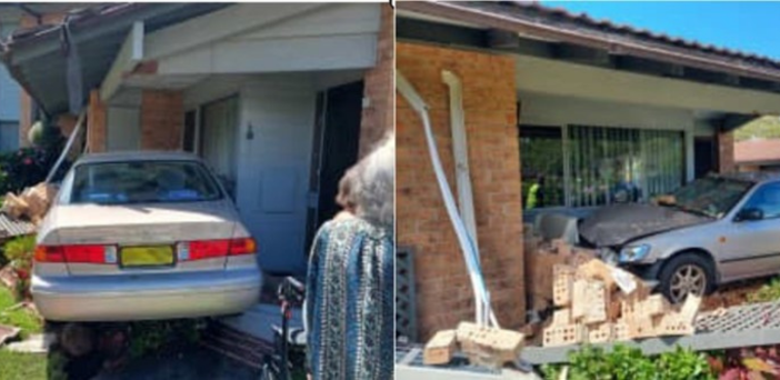 Australian Unity's Elderslee on NSW Central Coast damaged as car crashes into building