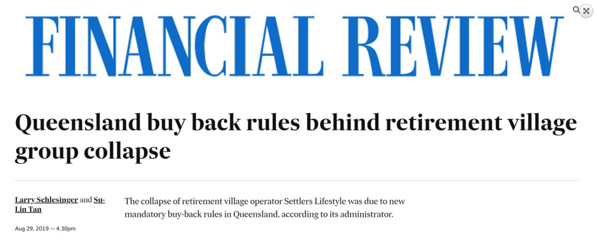 QLD Gov reviews 18 month buyback regulation as seven operators consider receivership