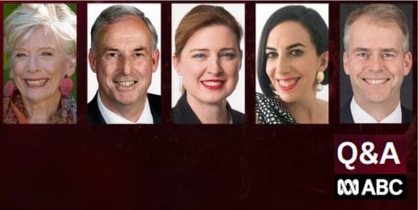 ‘Aged care’ gets off lightly on ABC’s Q&A, plus Minister states 30 – 60 days wait max. for home care package