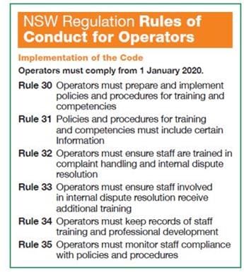 Strong NSW resident Association response to concept of village residents paying for management training