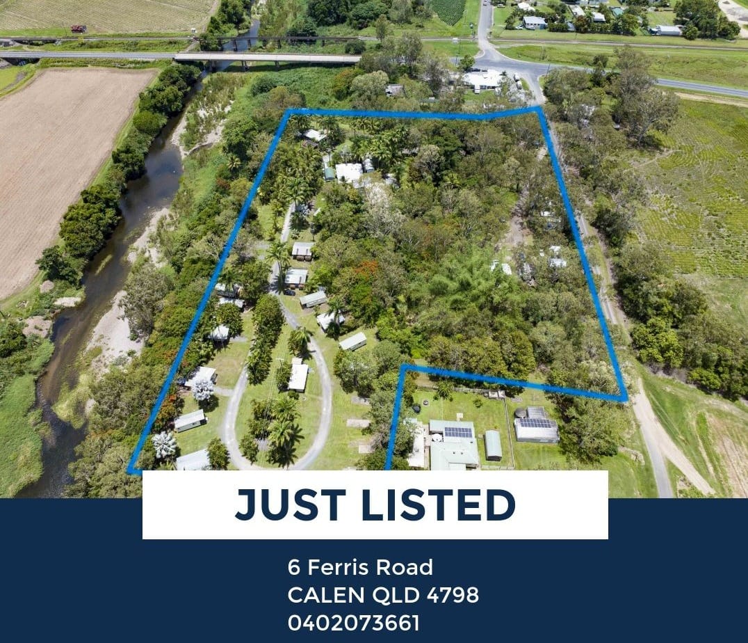 St Helens Gardens Tourist Park in QLD’s Mackay Region for sale
