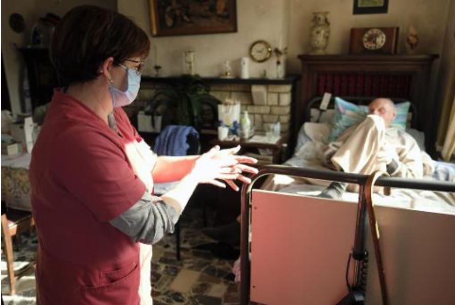 Belgium: Government approves use of hospital resources to help struggling aged care homes – 20% of residents and 14% of staff infected