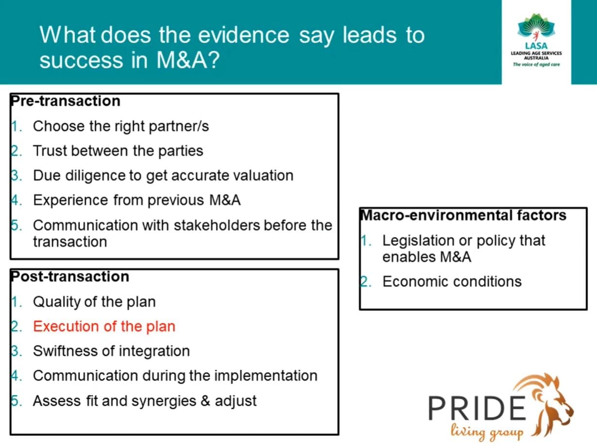 No future for stand-alone community providers, says board member of operator taken over by Whiddon: LASA and Pride Living webinar on mergers and acquisitions