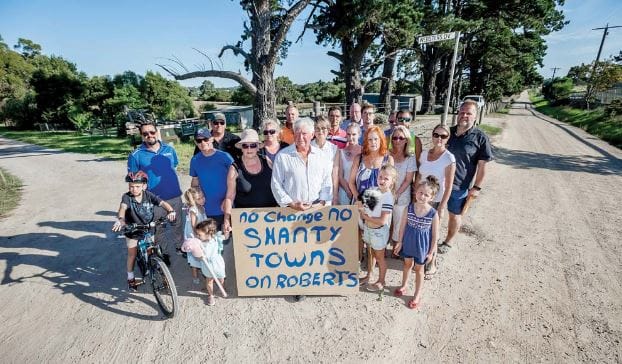 No ‘shanty towns’: Mornington residents stage protest against $50M 371-home land lease community