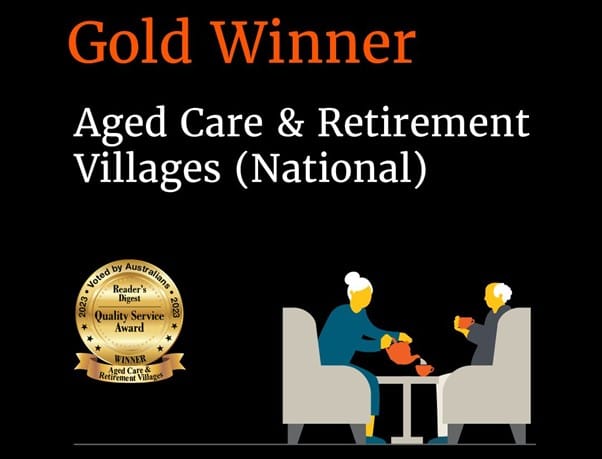 Australian Unity named Reader’s Digest’s best retirement and aged care provider