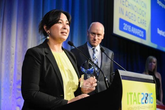 BaptistCares new home care site takes out top aged care technology award