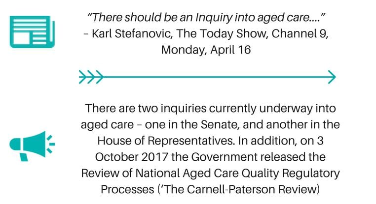 Busting aged care “media myths”: ACSA launches new social media ‘untruths’ series