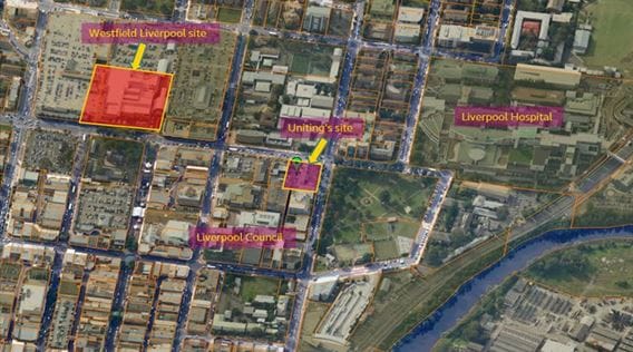 Follow up story: Uniting (NSW & ACT) potential Liverpool development not linked to Westfield