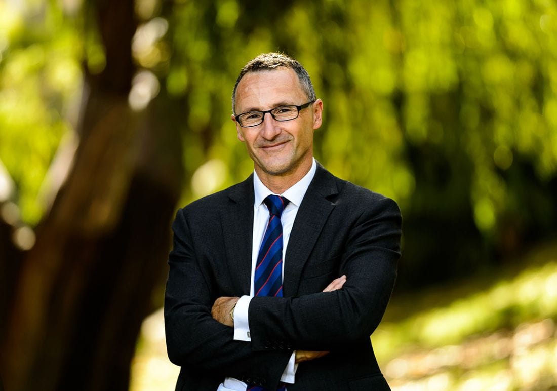 Greens’ health spokesman, Dr Richard Di Natale calls for COVID-19 ‘elimination’