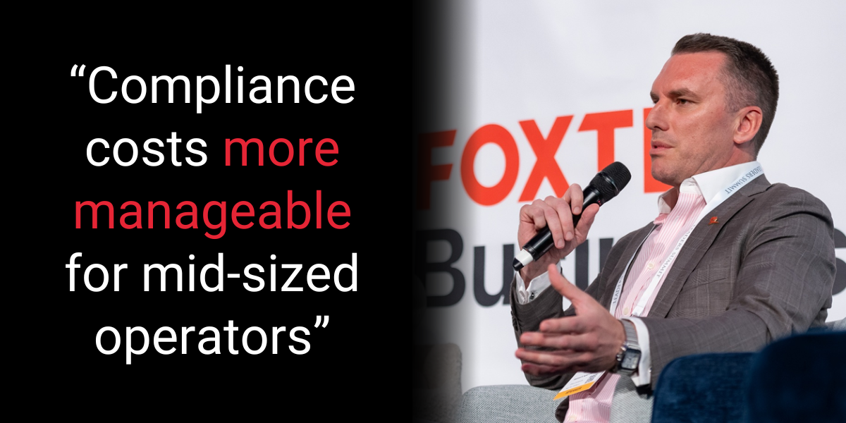 What is the ‘sweet spot’ for mid-sized residential aged care providers?