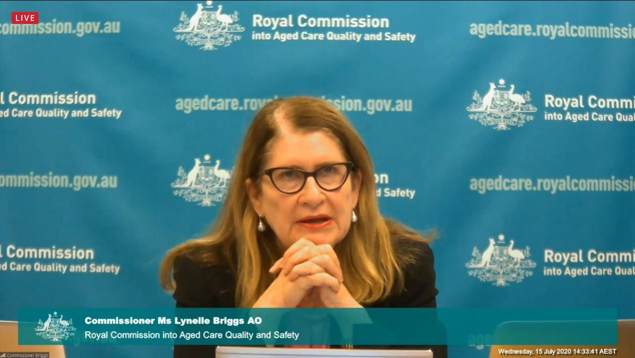 Just 2% of aged care residents have accessed Government-funded mental health services despite 50% with diagnosis of depression – Commission Briggs calls for more accountability in the system – plus ‘joy’