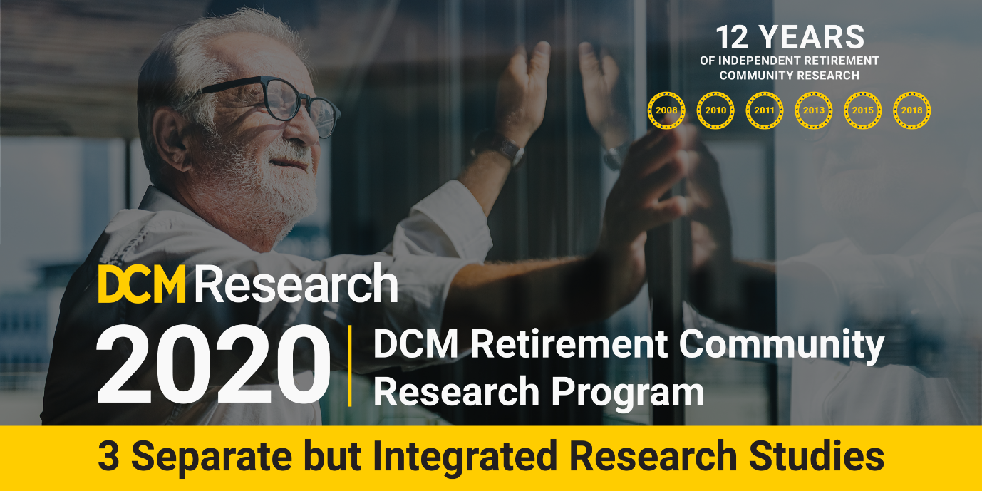 Please join our 2020 retirement community research program