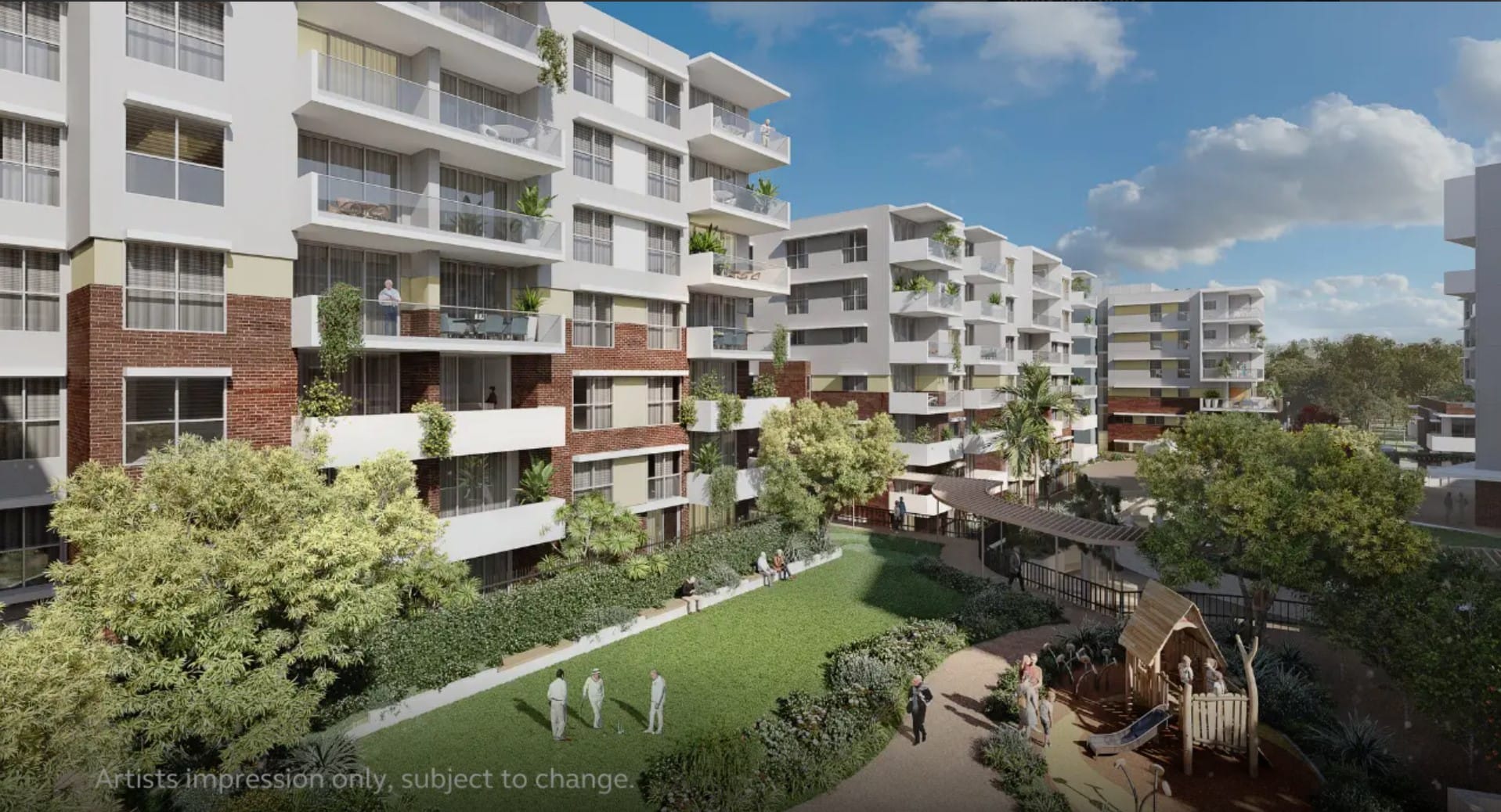 153-unit expansion of Park Meadows by Uniting in Westmead, Sydney, underway