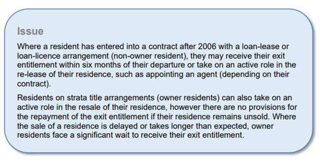 Clarification on VIC retirement village reforms: buybacks only for strata villages
