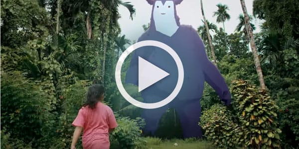 The difference between a huge idea and a huge media budget ... nothing