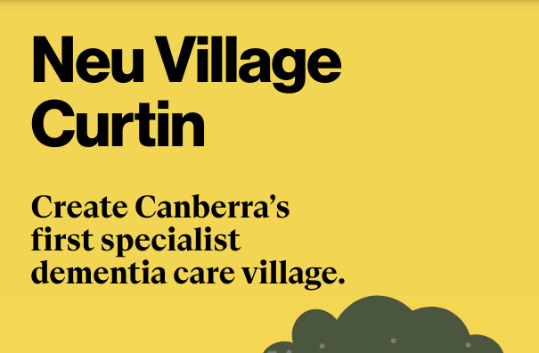Canberra's first dementia village 10 years behind the times