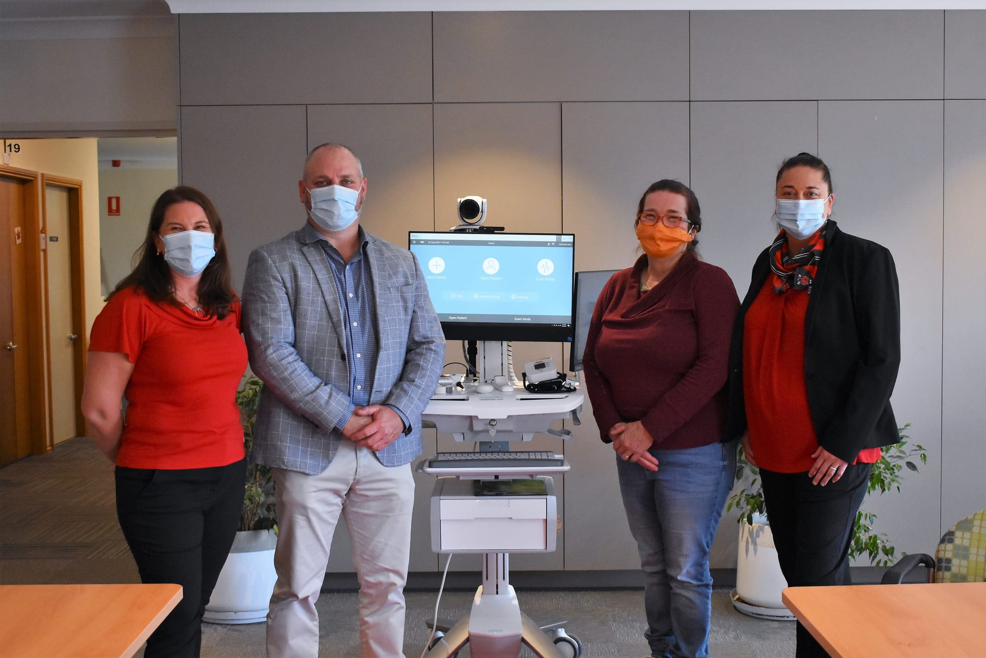 A new dawn: this telehealth cart will be in almost every aged care home