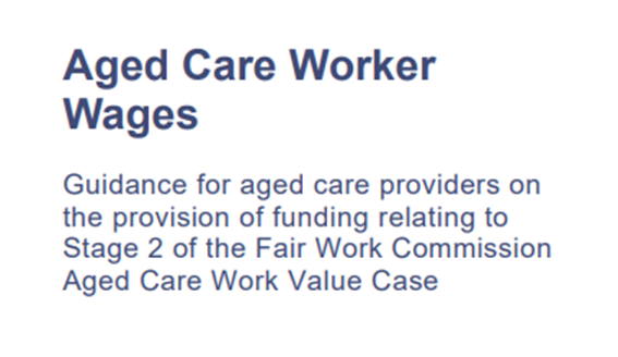Questions remain a fortnight out from aged care worker pay rise