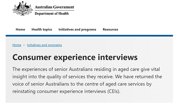 Fed Govt resumes Consumer Experience Reports ahead of introduction of star ratings in December