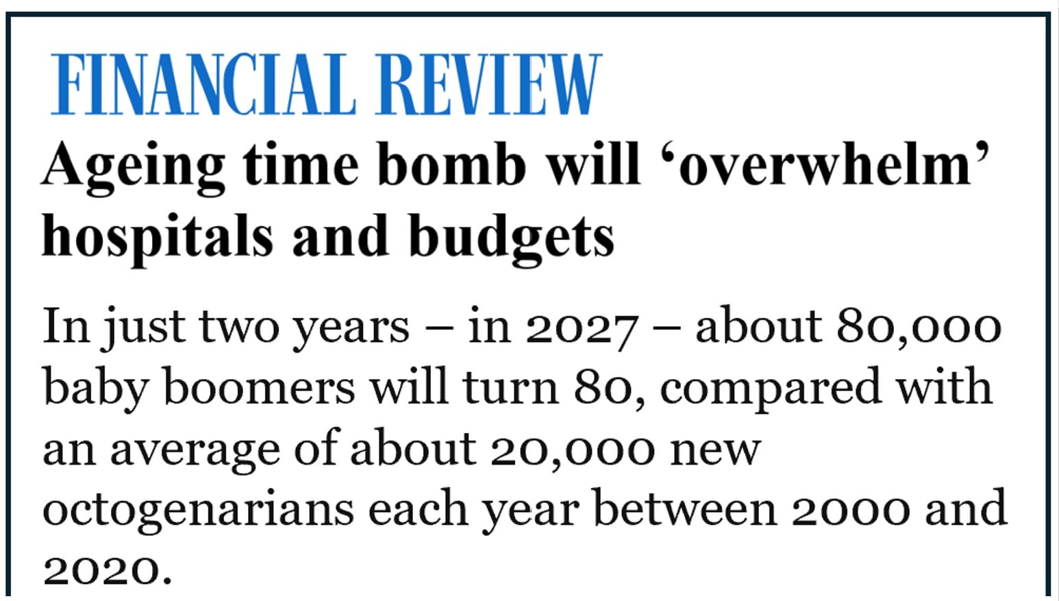Australian Unity Group CEO Rohan Mead calls out why all village operators need to focus on a new revenue business model