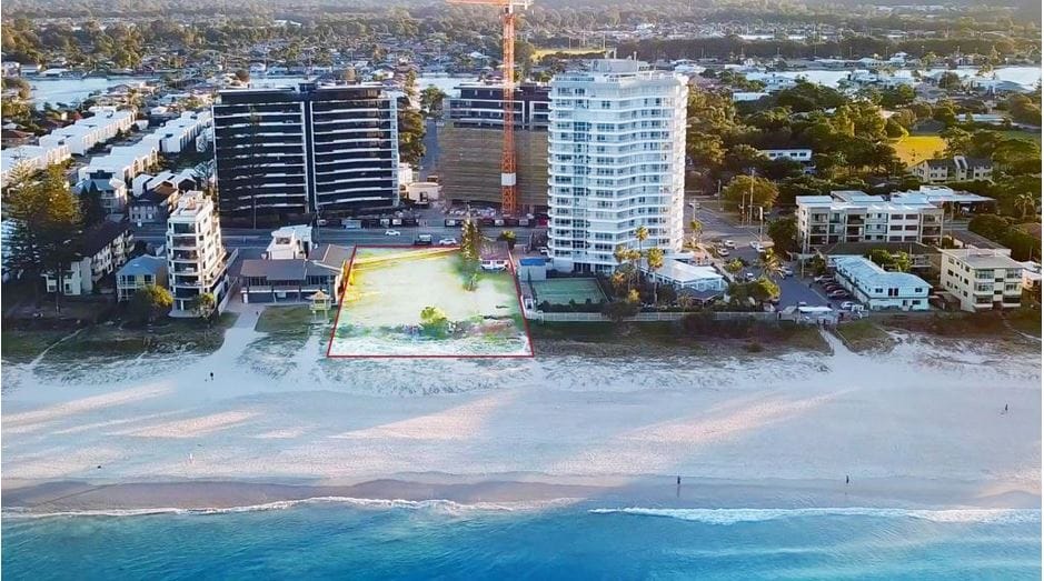 Regis puts million-dollar Gold Coast beachfront site of planned eight-storey aged care home on the market