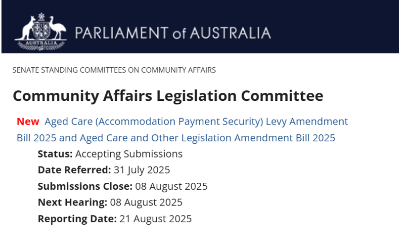 New aged care laws face second Senate grilling