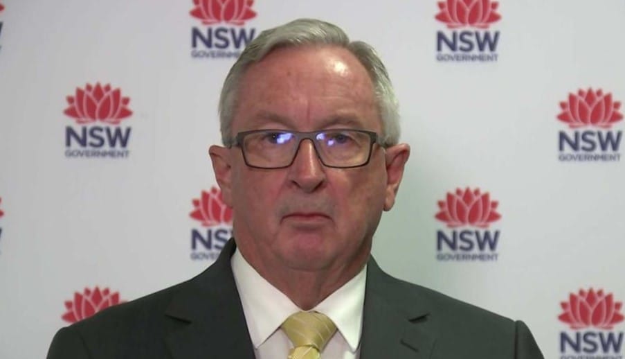 NSW records community transmission after airport worker tests positive