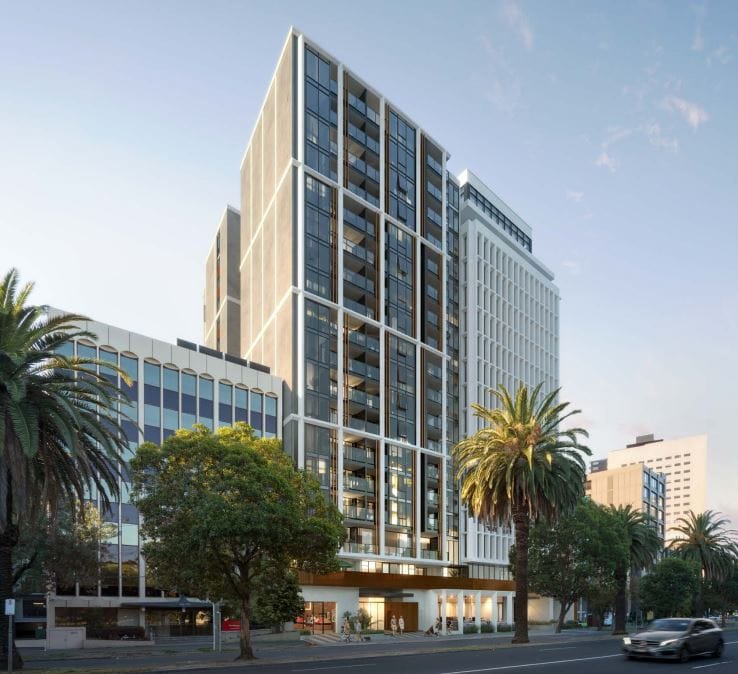 Australian Unity to top out on 18-storey $120M vertical village at inner-city Melbourne headquarters – priced from $650K to $4.5M