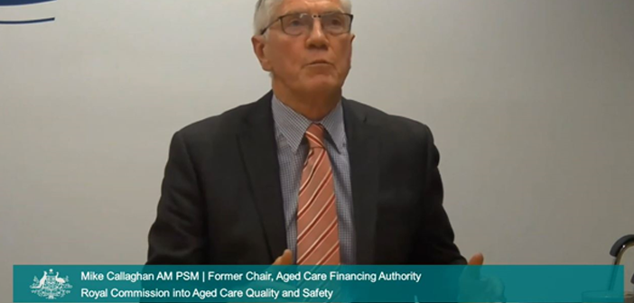 Royal Commission: Wealthy older Australians barely contributing to aged care costs – Former Aged Care Financing Authority Chair