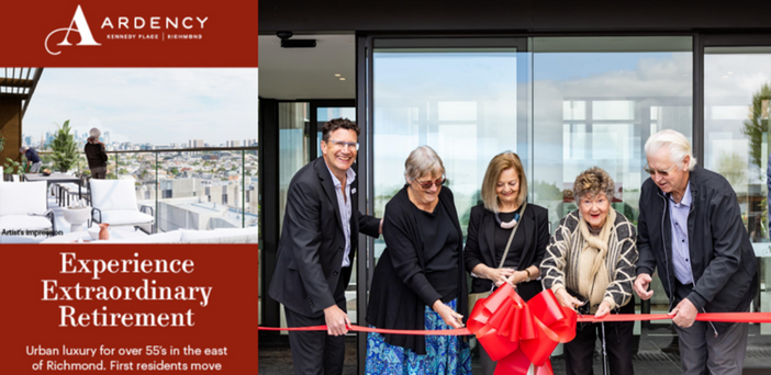 Ardency Kennedy Place in Melbourne opens this month with 116 apartments