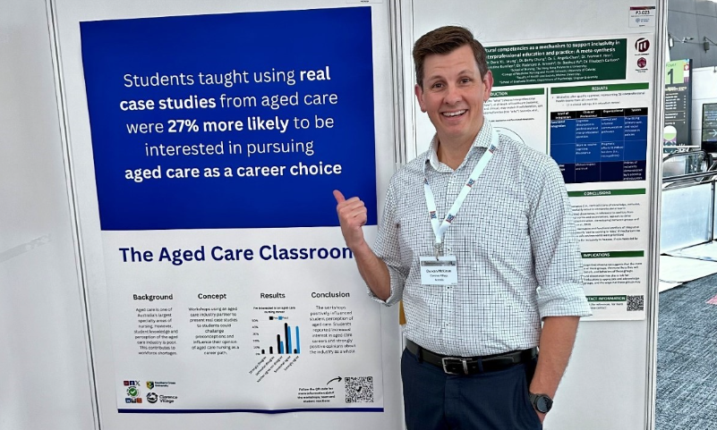 Myth busters: innovative education partnership seeks to increase nursing student interest in aged care