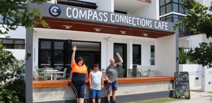 Aura Holdings’ and residents support disability café opening in their Maroochydore village