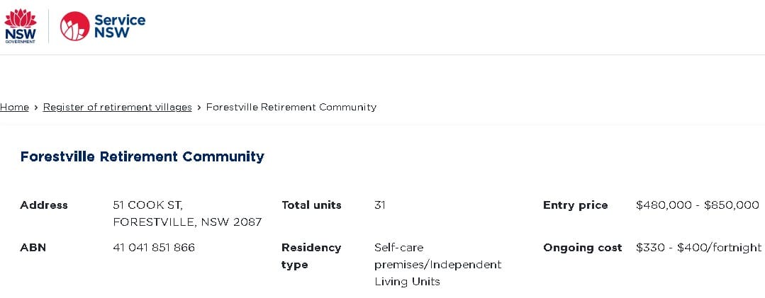 NSW Government launches a public register for retirement villages