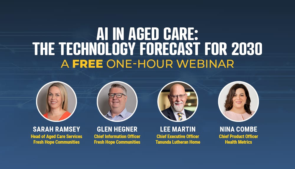 Robots will be taking blood pressure and pulses in aged care within three years