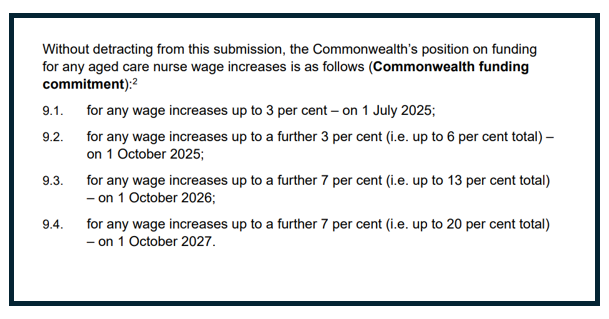News flash: Govt wants to phase in pay rise for aged care nurses over three years