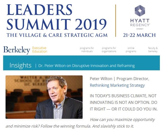‘Reframing’ for serious marketers – experience one of the world’s best marketing educators at the LEADERS SUMMIT  post image