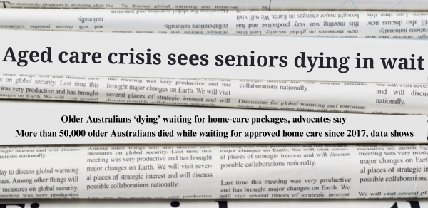 $10.3 million a day: aged care the loser as political cycle drags out