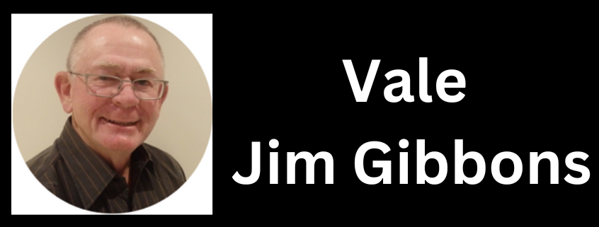 Tributes for Jim Gibbons, immediate past President of the RVRA NSW
