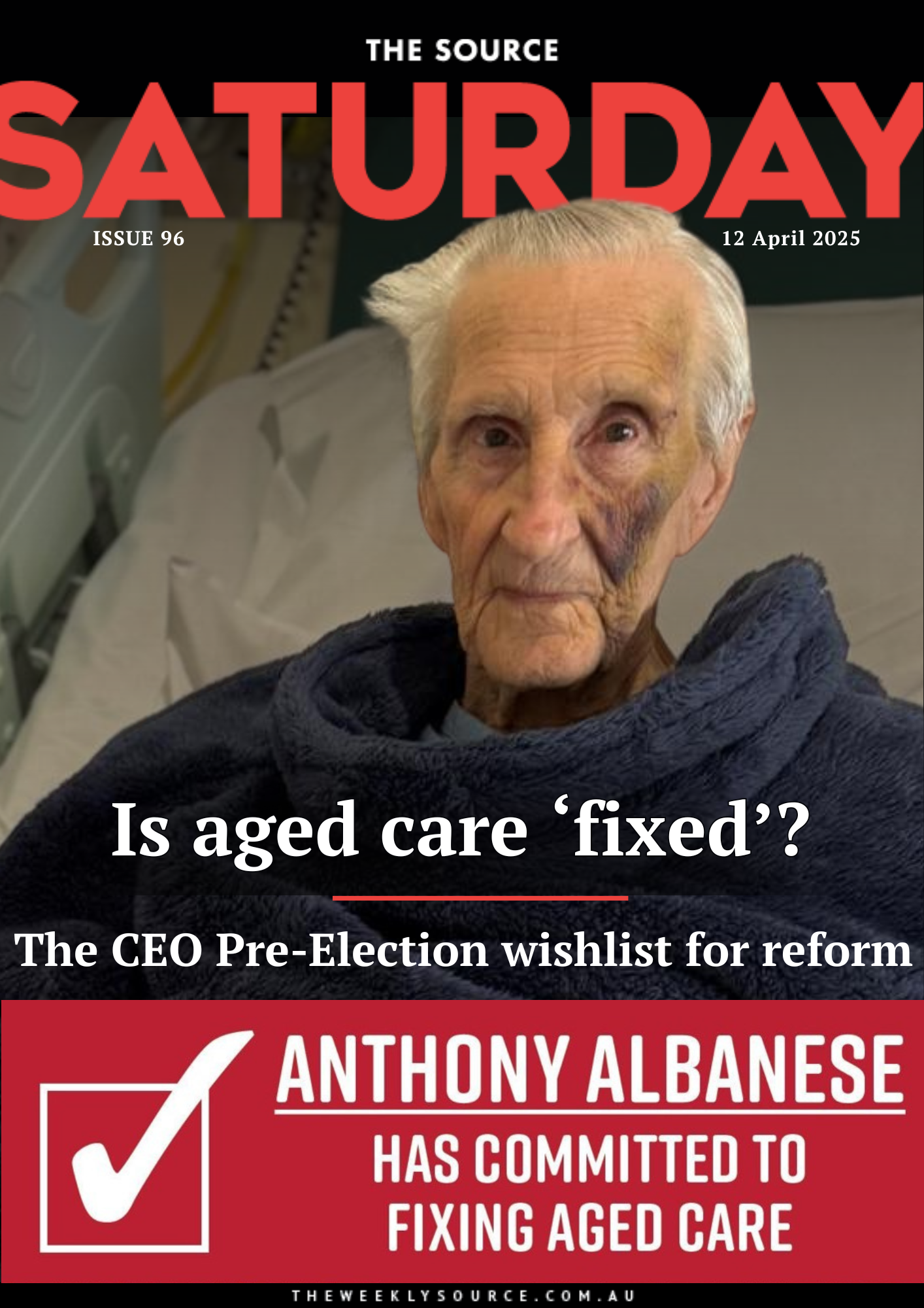 Issue 96 | Is aged care 'fixed'?  post image