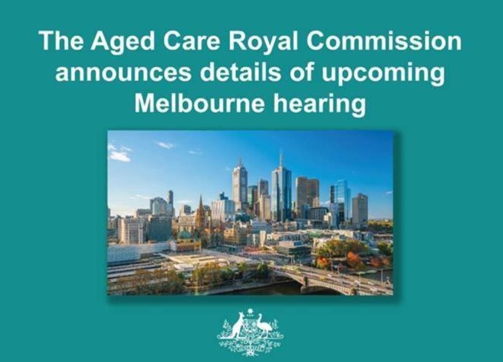 Royal Commission to resume hearings in three weeks in Melbourne – looking at mental health, oral health and allied health care