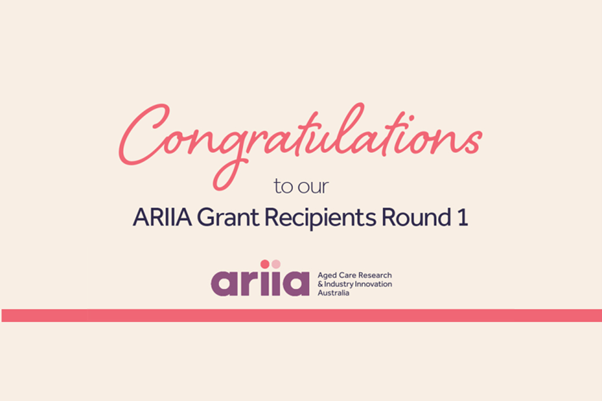 ARIIA announces first-round aged care research grants targeting speed of results