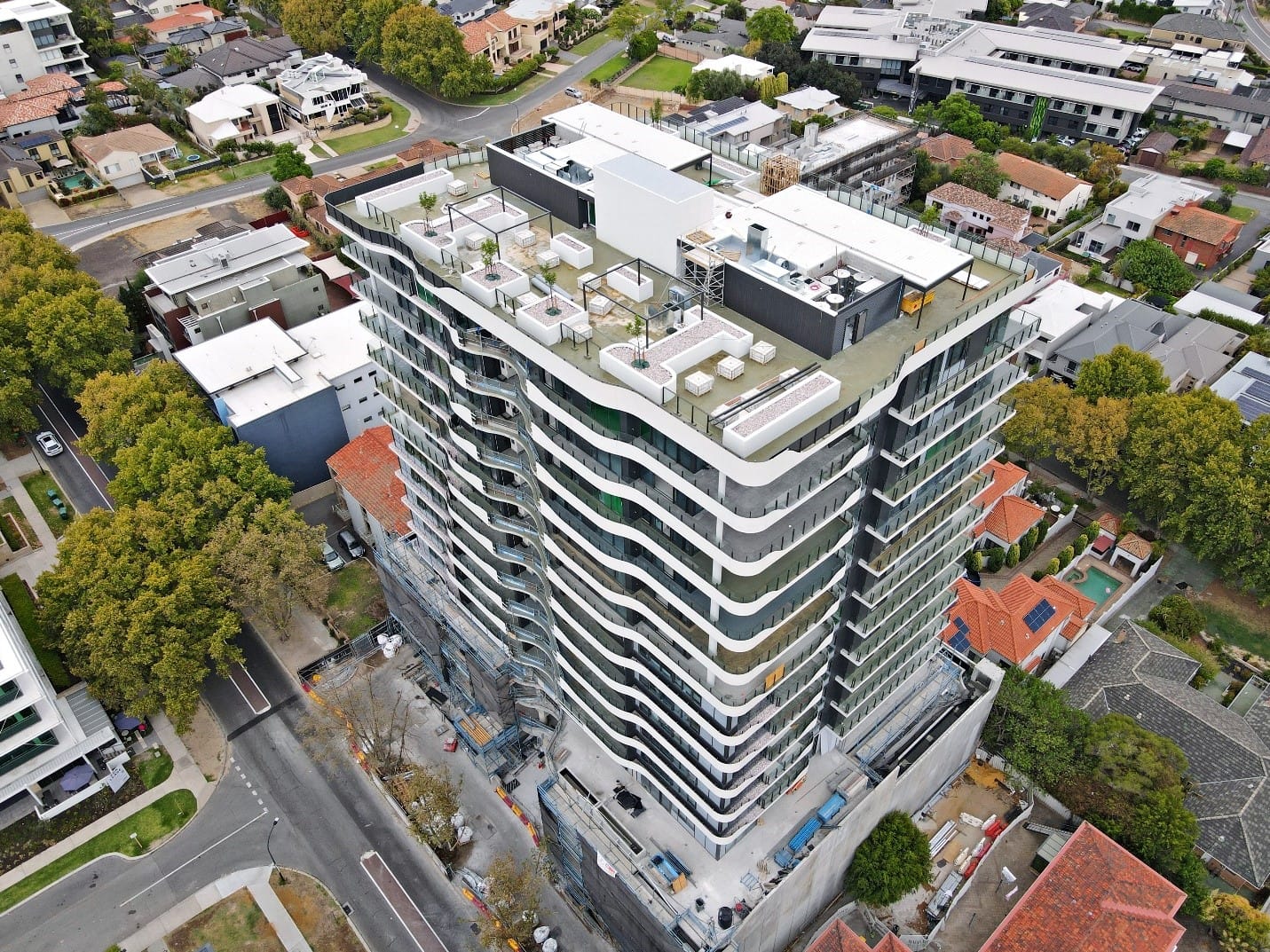 Market test strata apartment development with aged care beds, Grandton Applecross Perth, now opens in July