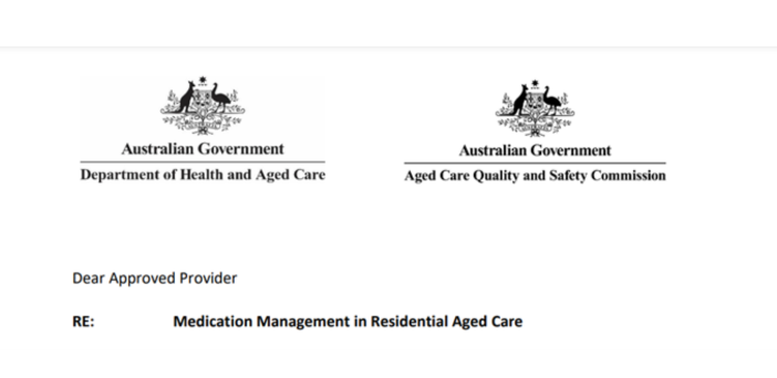 Regulator and DoH warn providers about charging aged care residents for medication management