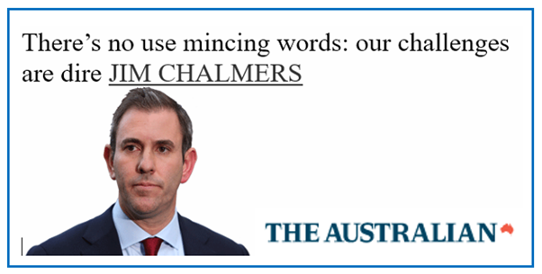 Treasurer Jim Chalmers’ op-ed piece today challenging but hopeful for the aged care sector