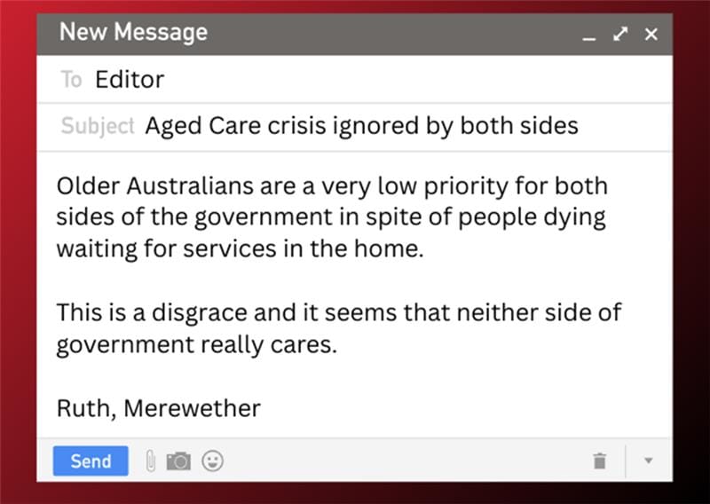 Coalition’s pledge to cut home care wait list to zero is too little, too late