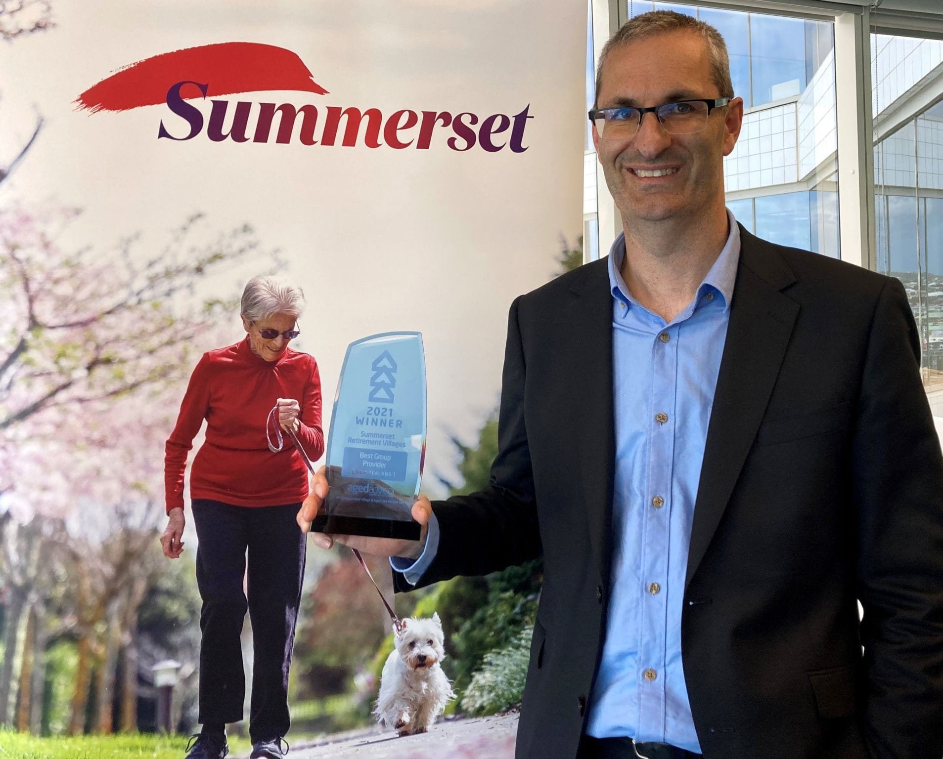 Melbourne-bound Summerset Group wins Best Provider in NZ award