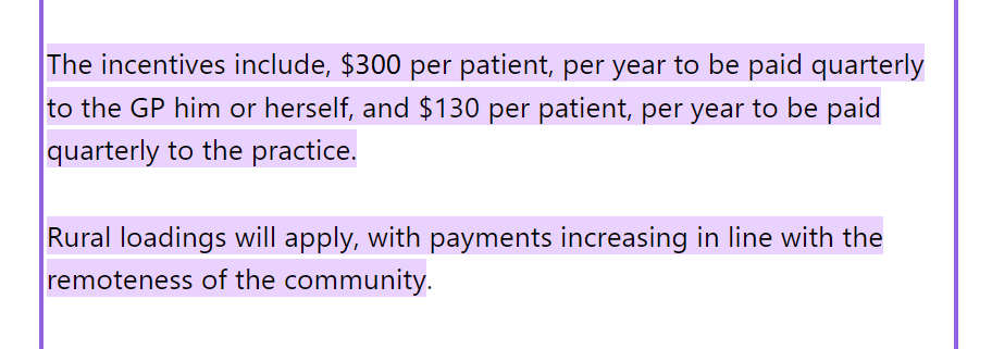 Federal Government announces additional aged care incentives for GPs signed up to MyMedicare