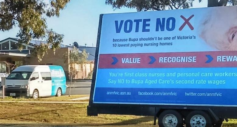 Childcare workers target PM over low pay rates – will aged care be next?