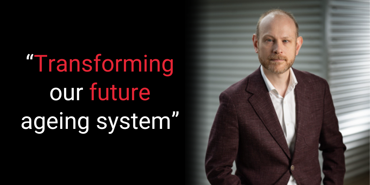 Tom Symondson’s next big thing: the continuum of ageing in Australia