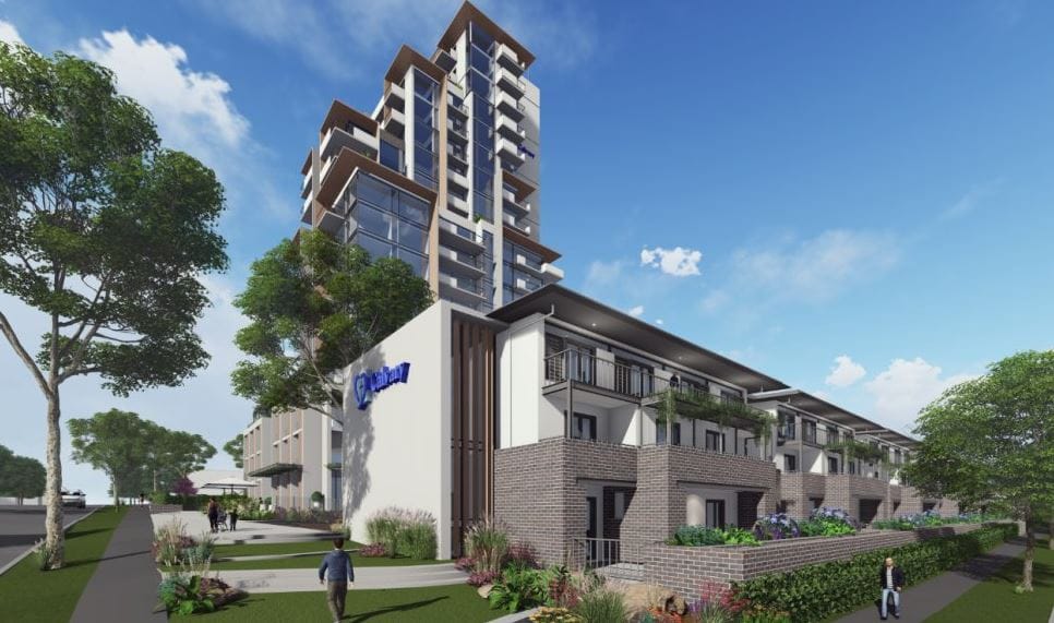 Melbourne hospital proposes $73.3M vertical health and retirement precinct